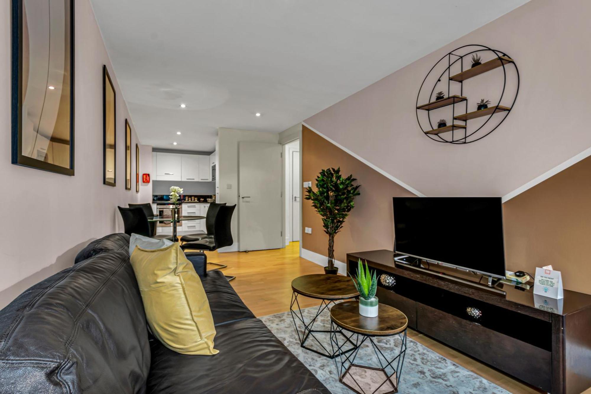 Mysquare One Bedroom Serviced Apartment Near St Paul'S Blackfriars London Eksteriør billede
